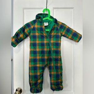 Patagonia Baby bunting reversible size 12M